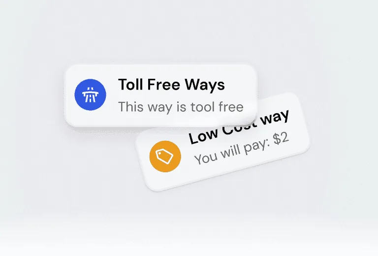 Toll cost optimizer