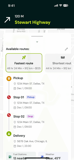 Milebit app — Weather & Road Alerts
