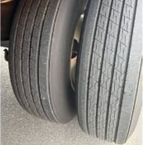 Example: Passenger side tires tread