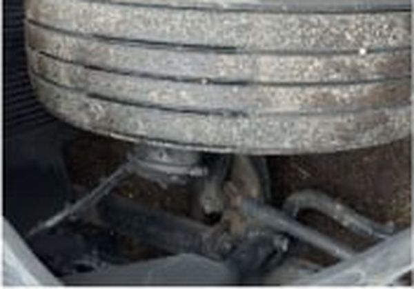Example: Right steer tire tread
